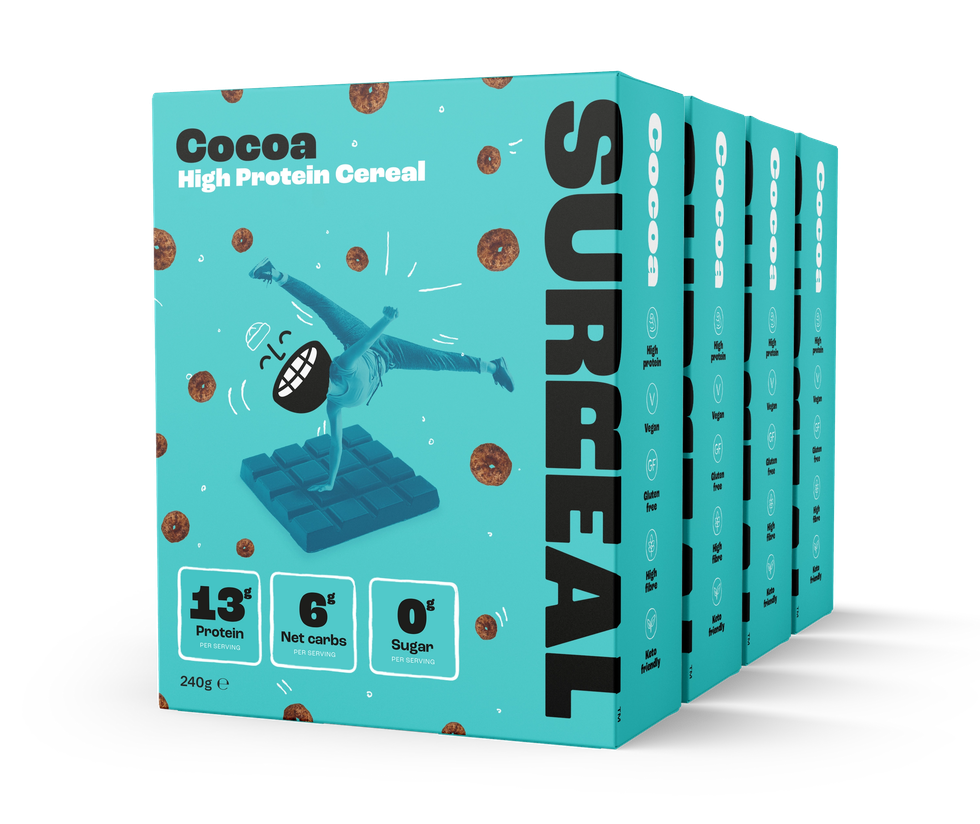 Cocoa Cereal (four boxes)