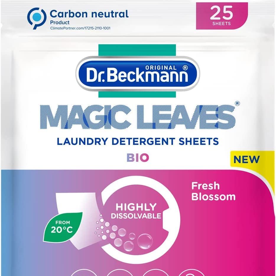 Dr Beckmann Magic Leaves Bio Laundry Detergent Sheets 