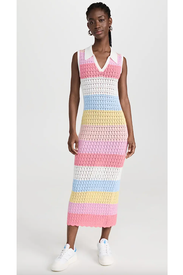 English Factory Knit Stripe Dress English Factory Knit Stripe Dress