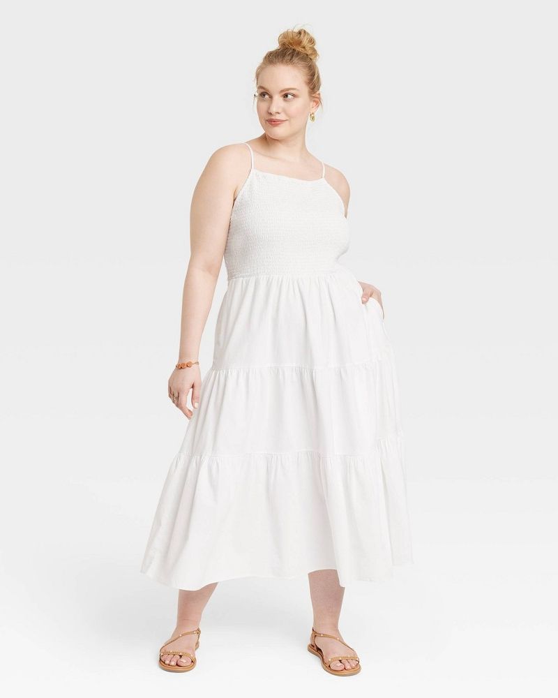 Jessica London Women's Plus Size Soft Ease Capri - 12, White : Target