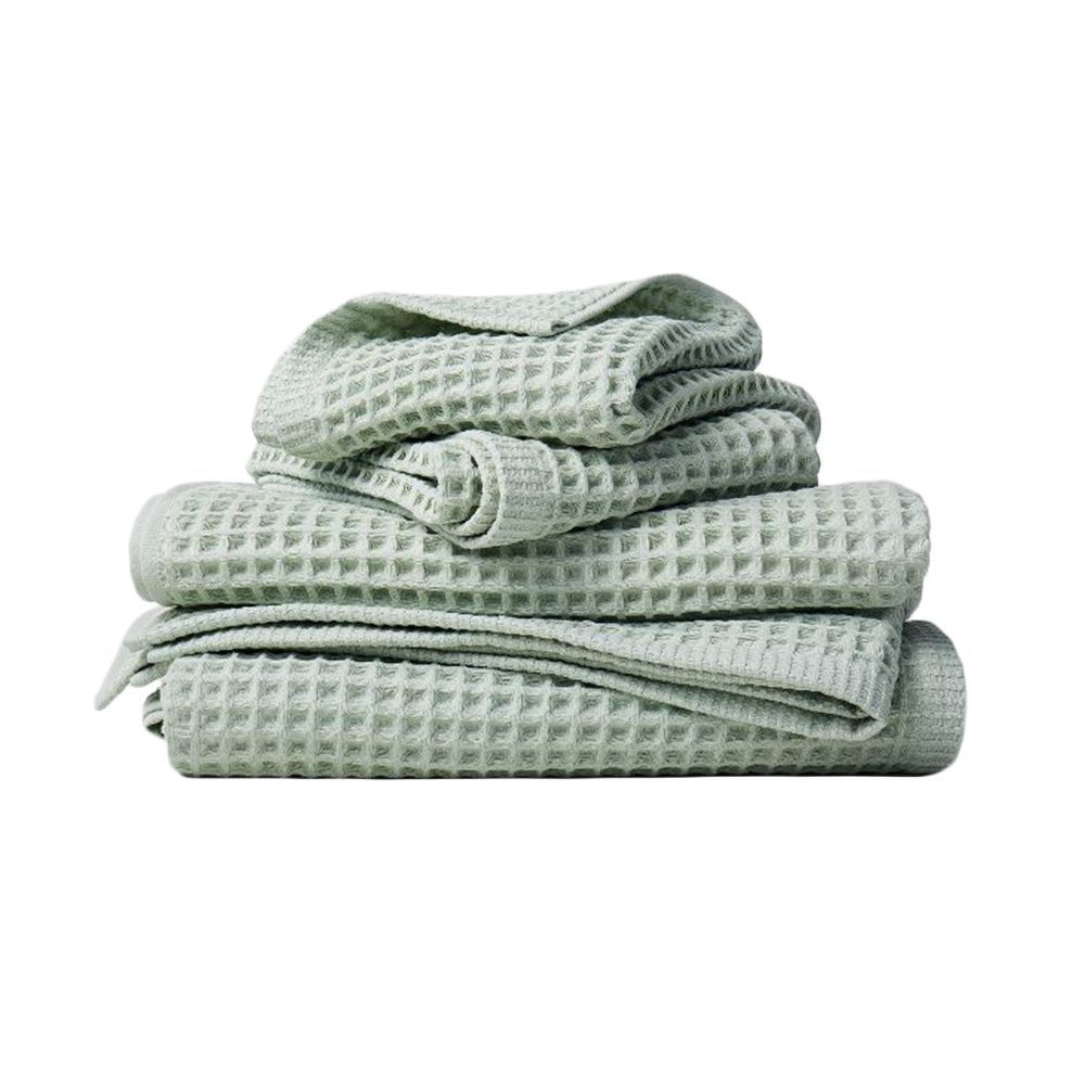 Waffle cotton online towels