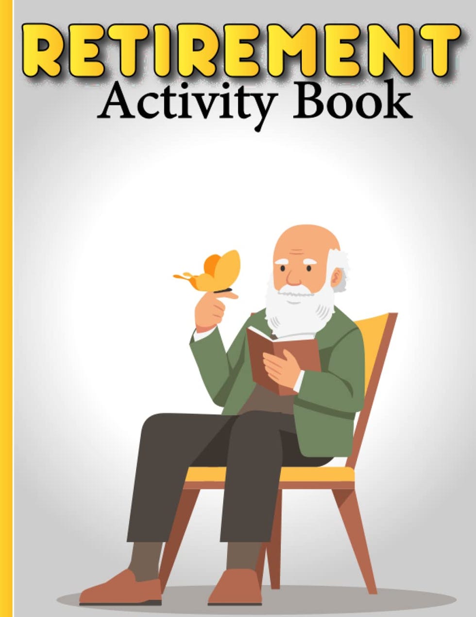 Retirement Activity Book For Men 