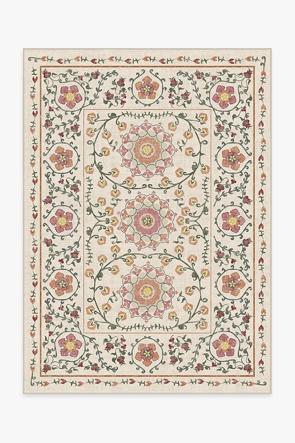 Suzani Coral Rug