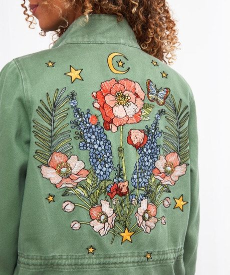 Jackets that clearance can be embroidered