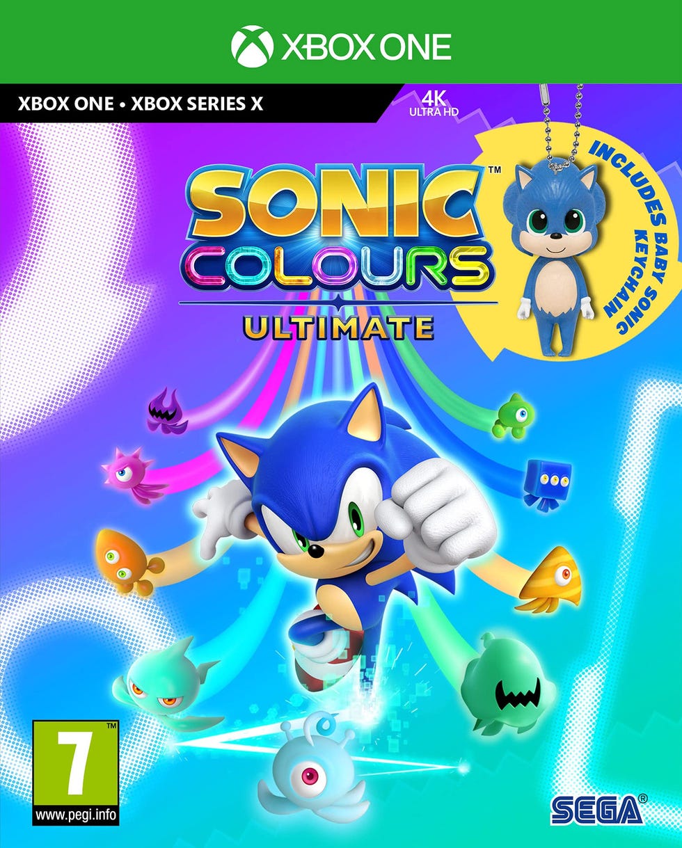 Sonic Colors Ultimate dengan Baby Sonic Keychain (Eksklusif untuk Amazon.co.UK) (Xbox One) Sonic Colors Ultimate dengan Baby Sonic Keychain (Eksklusif untuk Amazon.co.UK) (Xbox One)