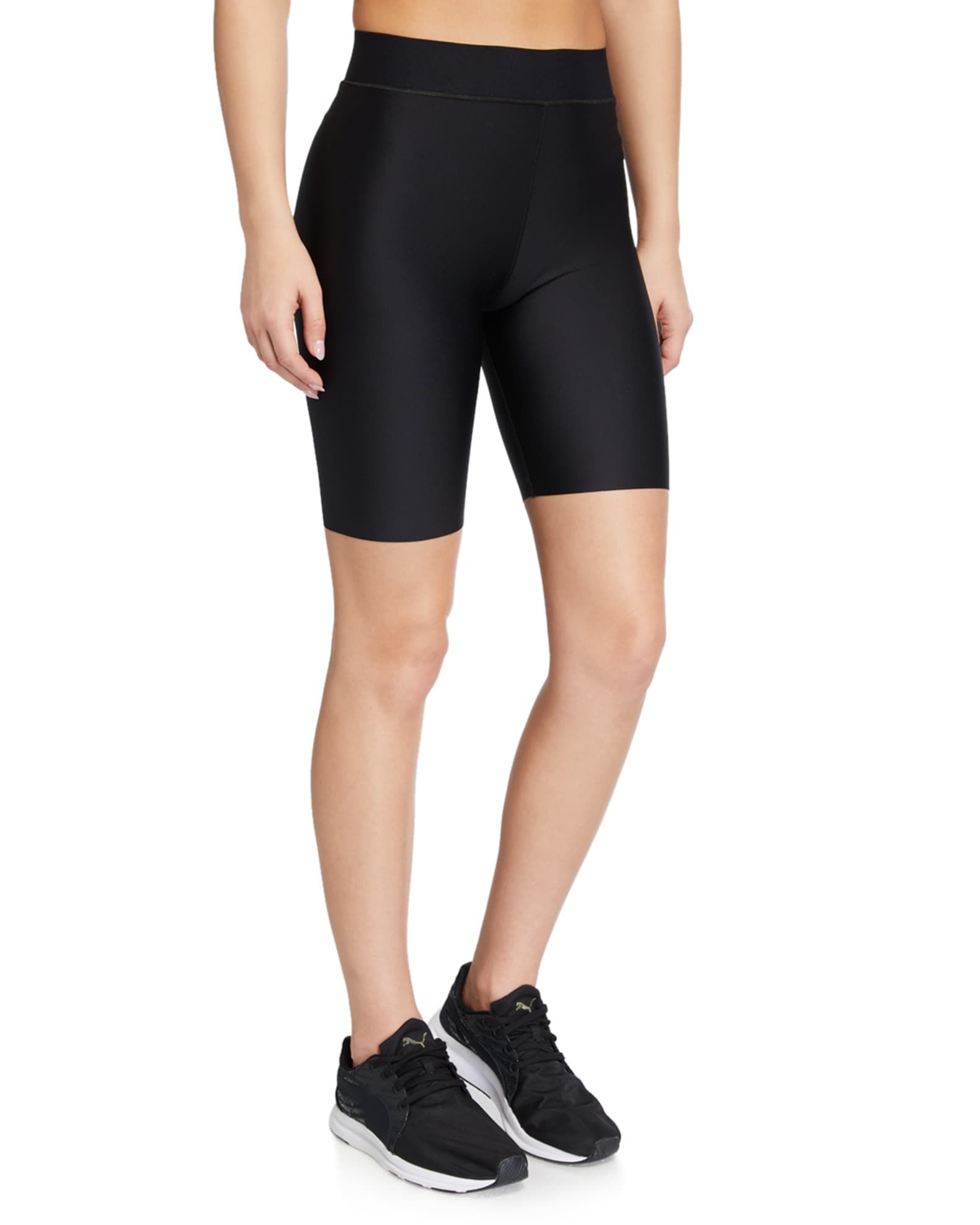 Spandex bike best sale shorts womens