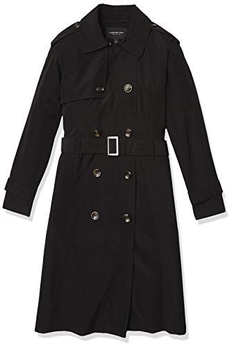 Double-Breasted 3/4 Length Belted Trenchcoat