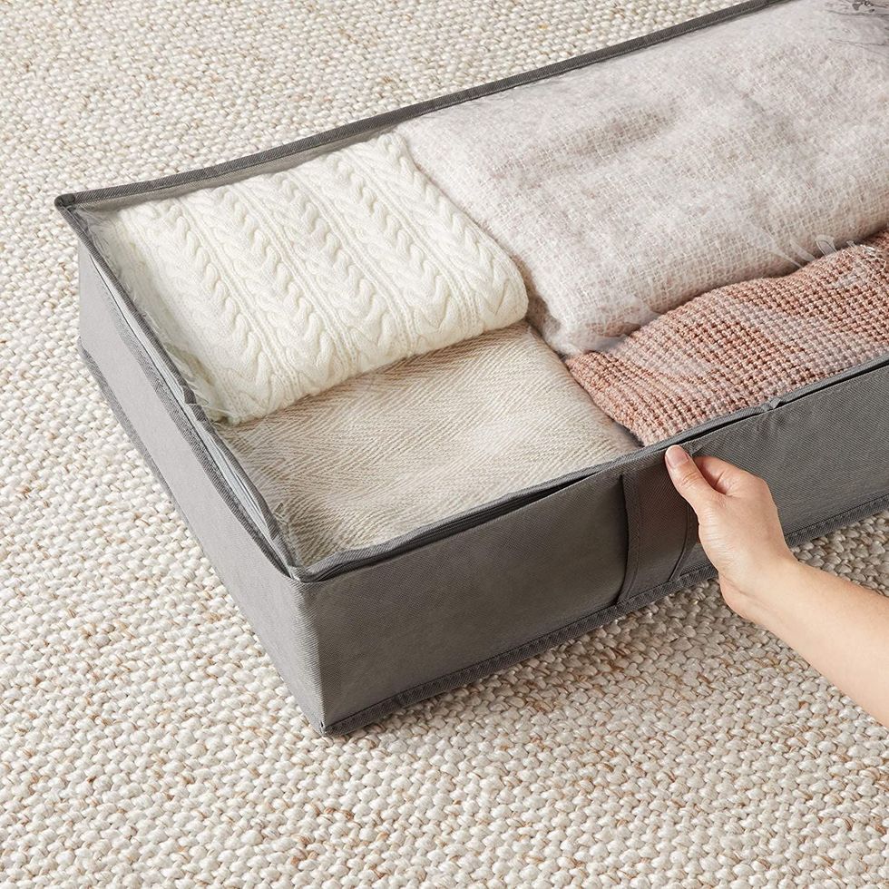 Under Bed Fabric Storage Container 
