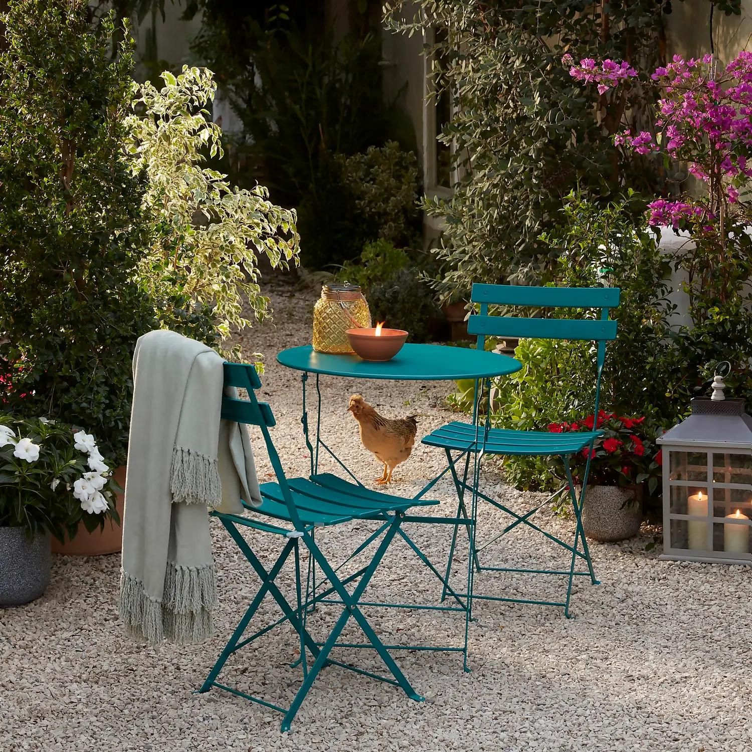 Mediterranean best sale bistro set