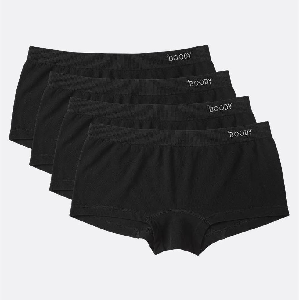 Women's Cotton Boyshort Underwear Comfortable Moisture Wicking Panties  Boxers Anti Rubbing Plus Size Underwear Gift for Mother Wife 4 Pack Black  XL at  Women's Clothing store