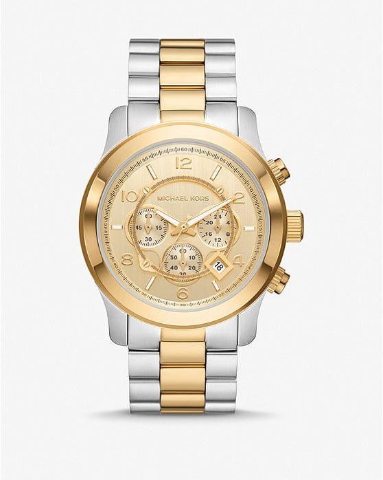 Runway Two-Tone Watch