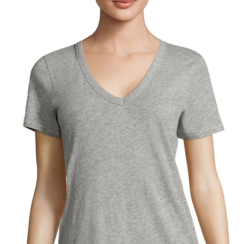Women's V-Neck Cotton T-Shirt