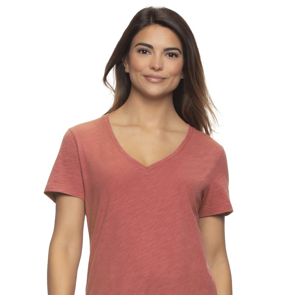 17 Best V-Neck T-Shirts for Women 2024