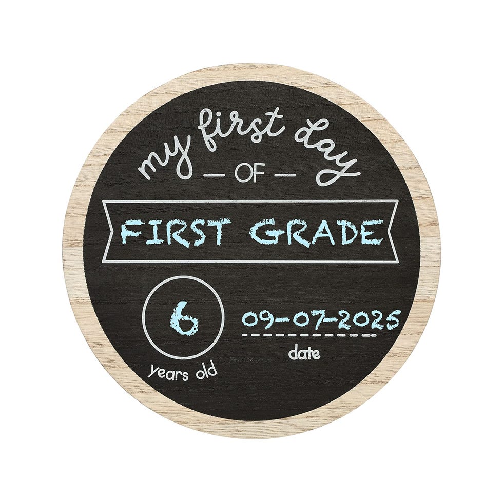 First and Last Day of School Reversible Wooden Chalkboard Sign First and Last Day of School Reversible Wooden Chalkboard Sign