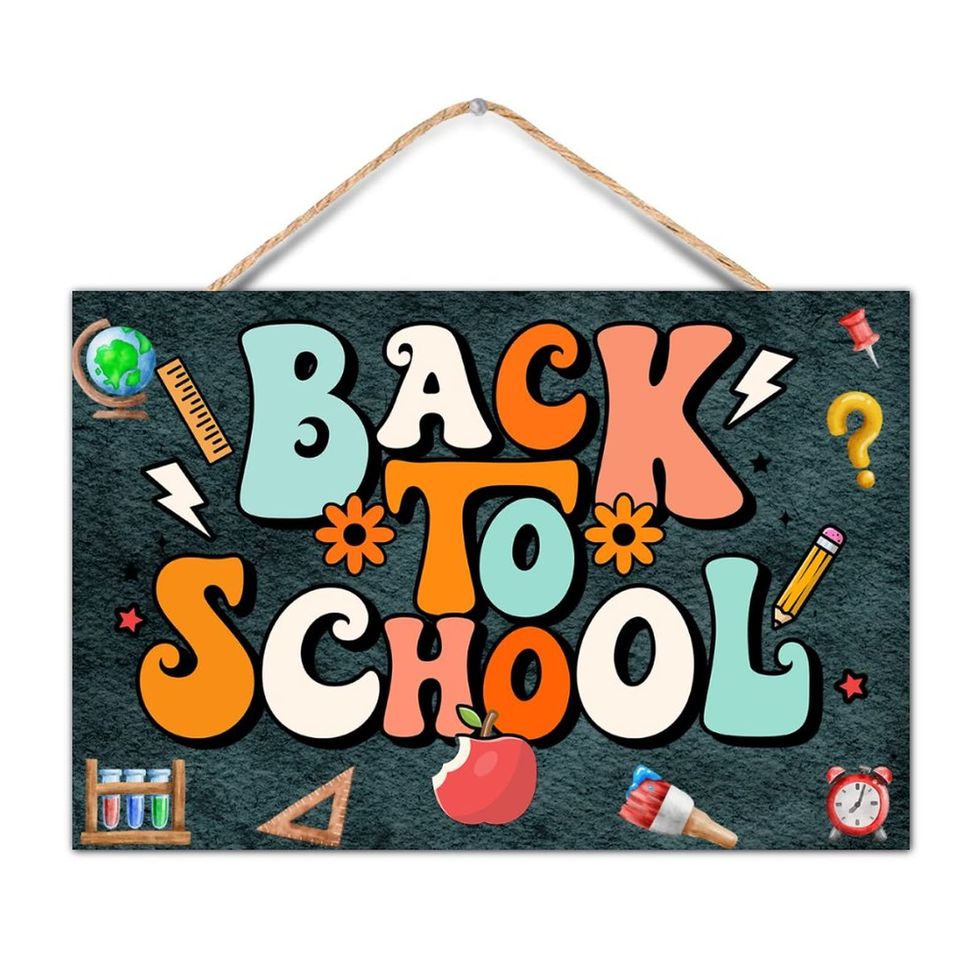 First Day of School Sign Back to School Sign Personalizable 