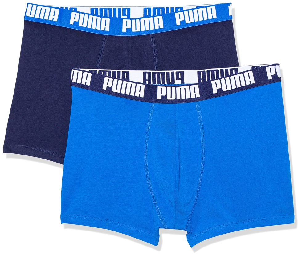 Puma 2 Pack Boxer Shorts Hombre Calzoncillos Bóxers Básico - Selección de  colores