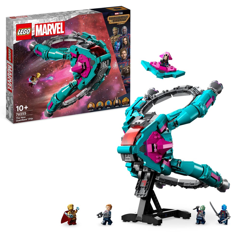 LEGO 76255 Marvel Guardians dari pesawat ruang angkasa Galaxy Bowie