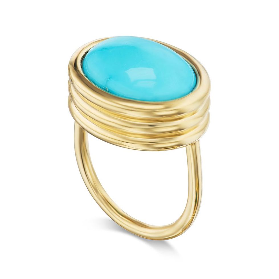 Turquoise Scuba Ring