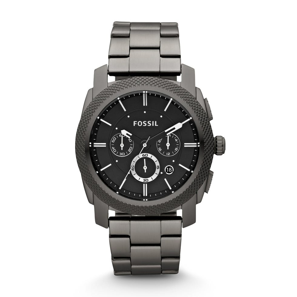 Machine Quartz Stainless Steel Watch