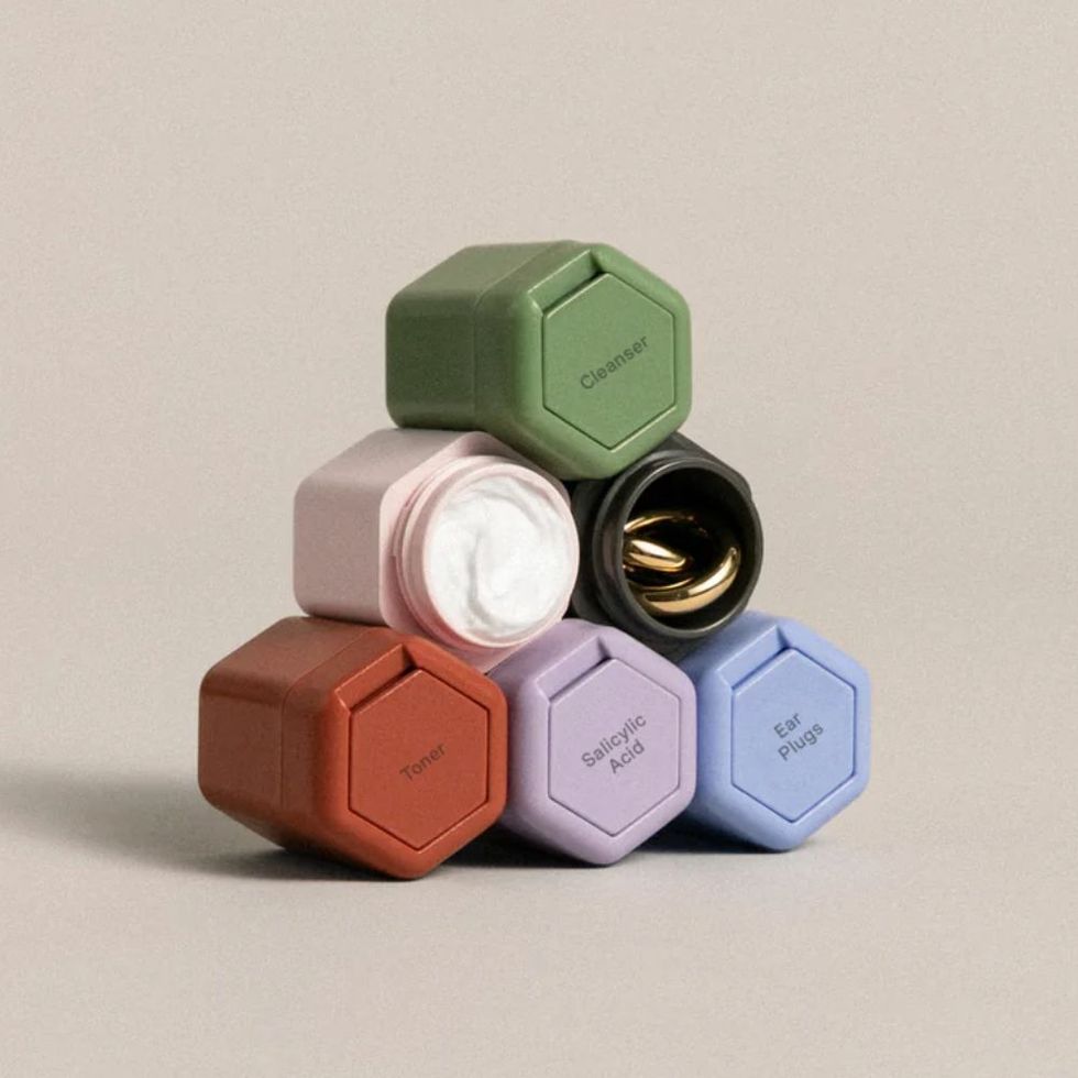 Magnetic Travel Toiletry Capsules