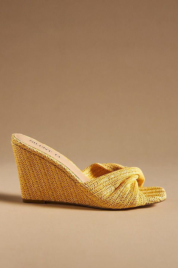 Yellow wedges sale