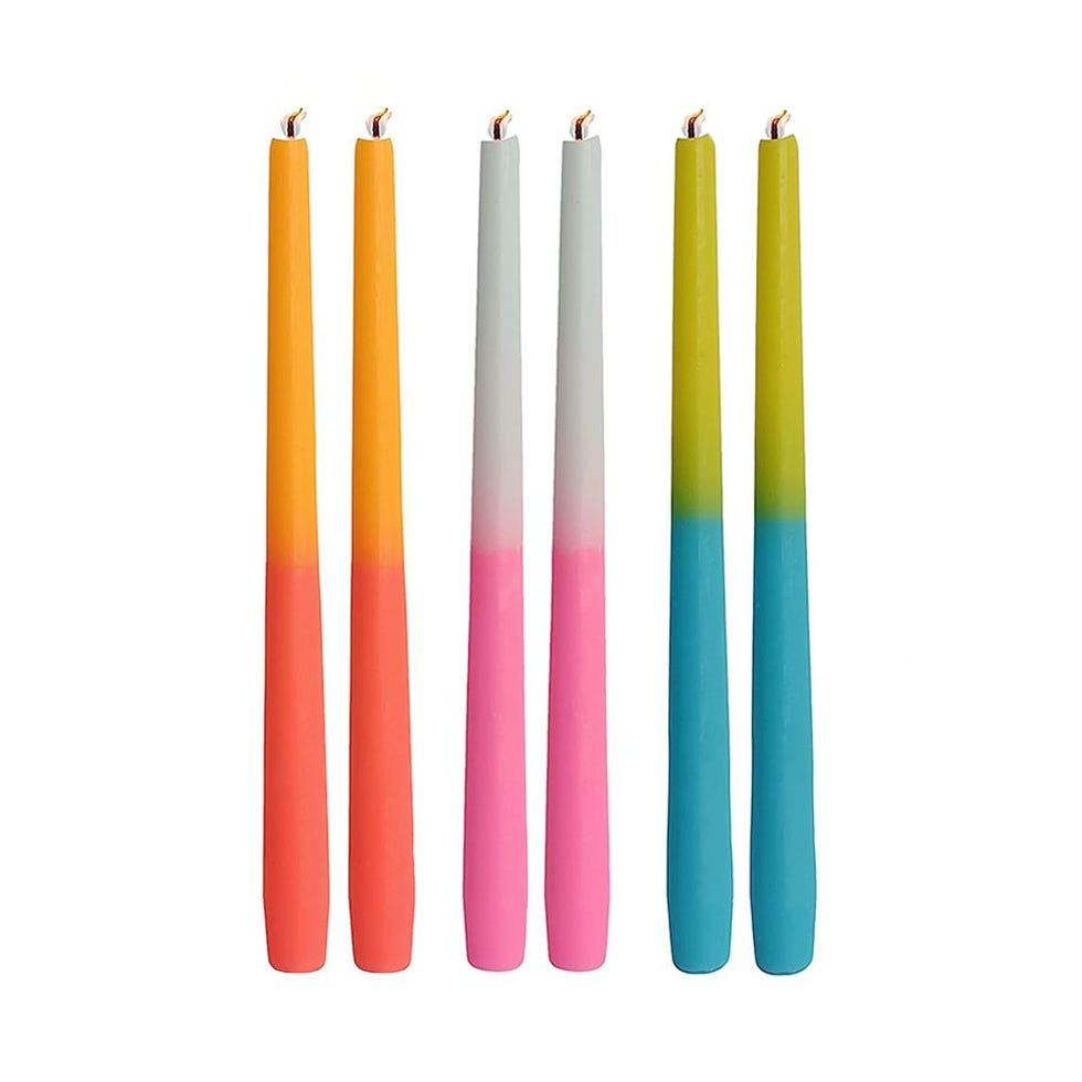 10 inch Roses Scented Taper Candle Sticks 10 inch Roses Scented Taper Candle Sticks