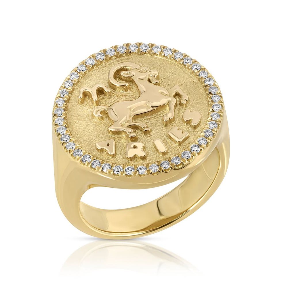 Diamond Zodiac Ring