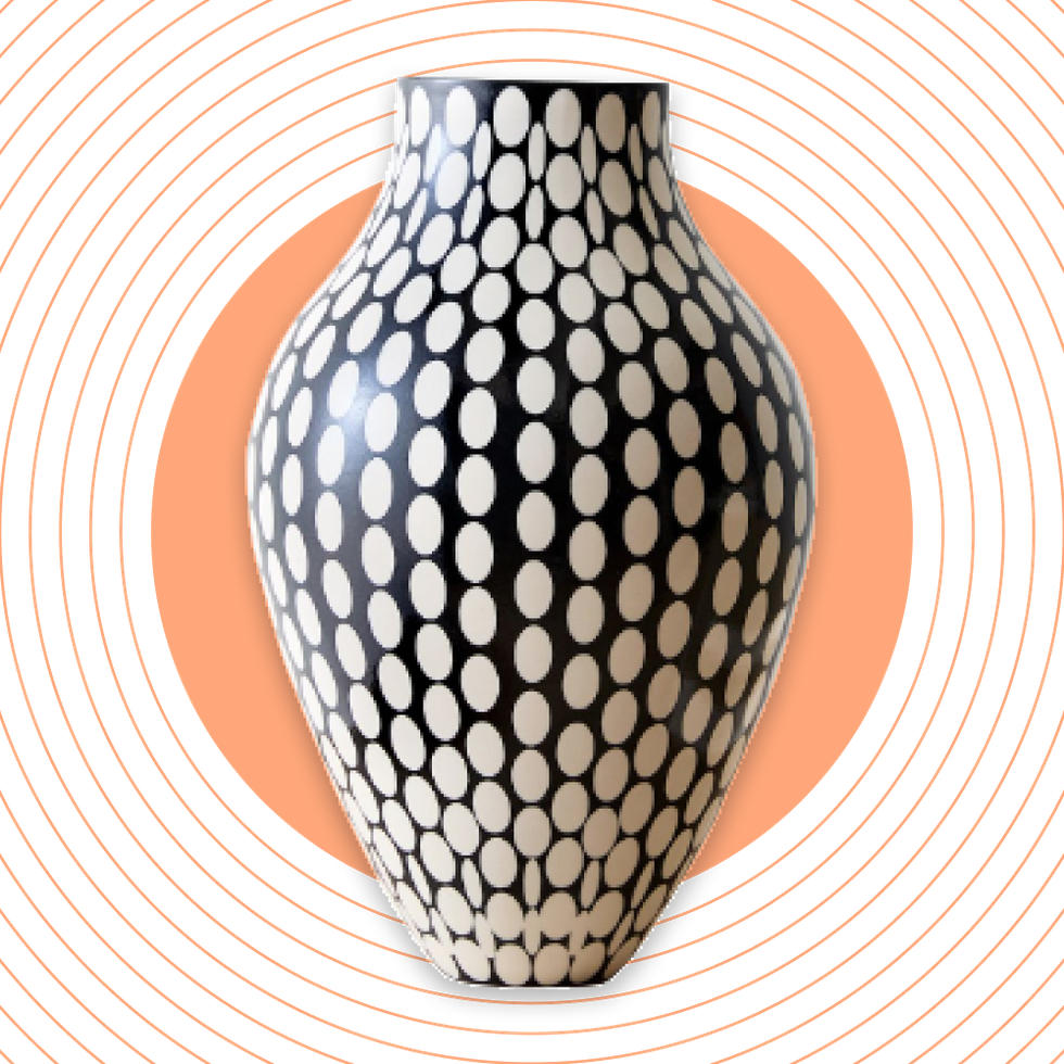 Ceramic Meltdown Color Blast Vase