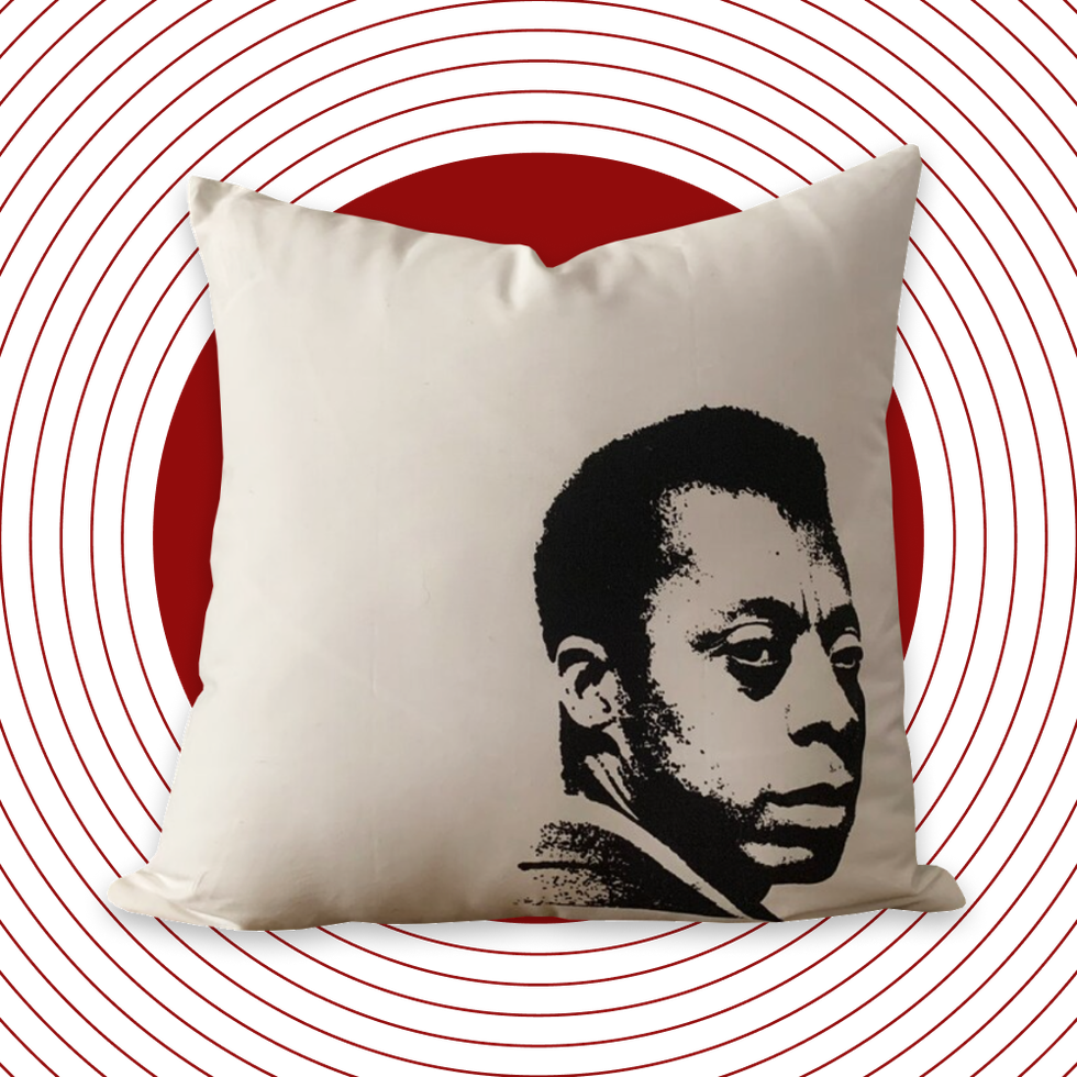 James Baldwin Double-Sided Pillow