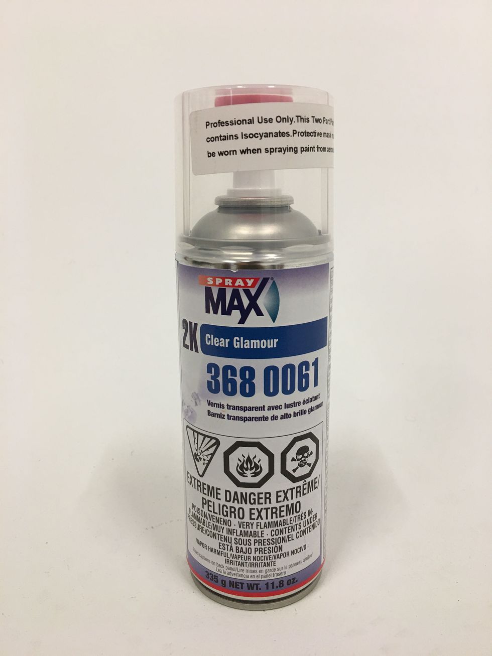 Spray Max Clear Glamour 2K High Gloss Finish Clear Coat Spray Paint