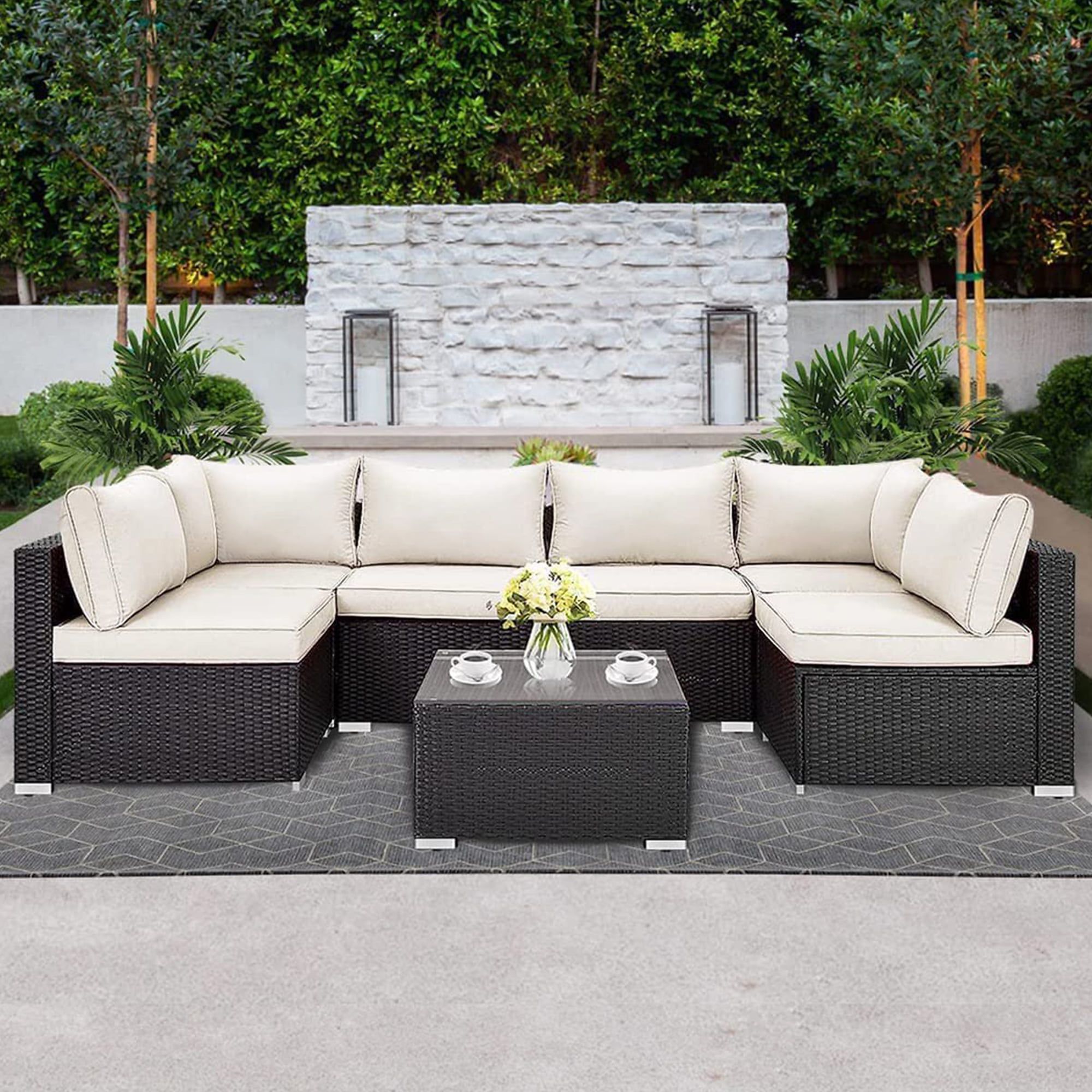 Patio sectionals on deals sale