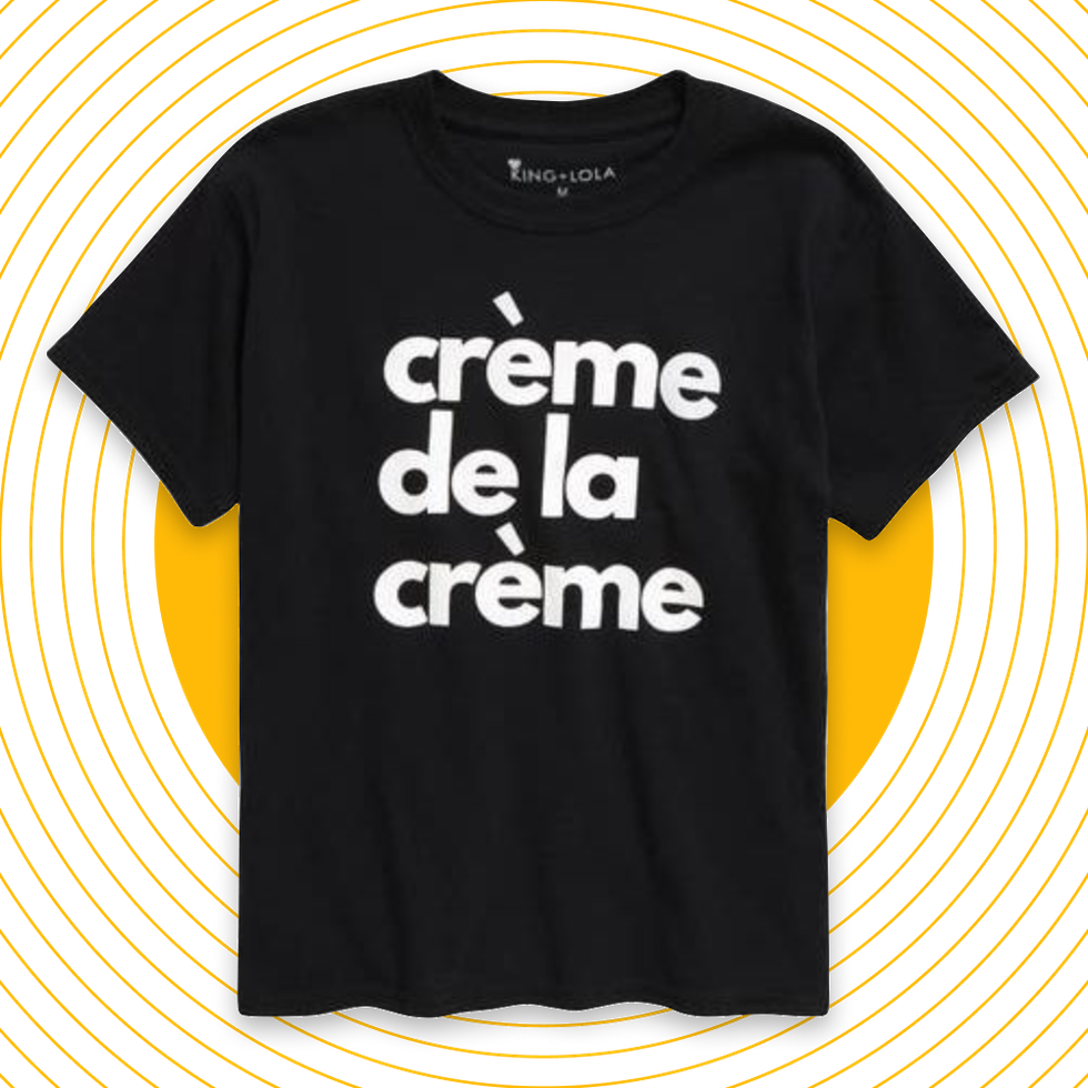 Kids' Crème de la Crème Cotton Graphic Tee