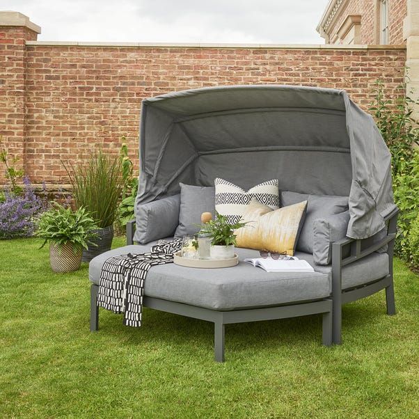 Titchwell 2 Seater Grey Day Bed