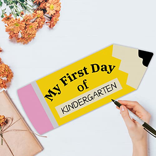 Pencil First and Last Day of School Sign Pencil First and Last Day of School Sign