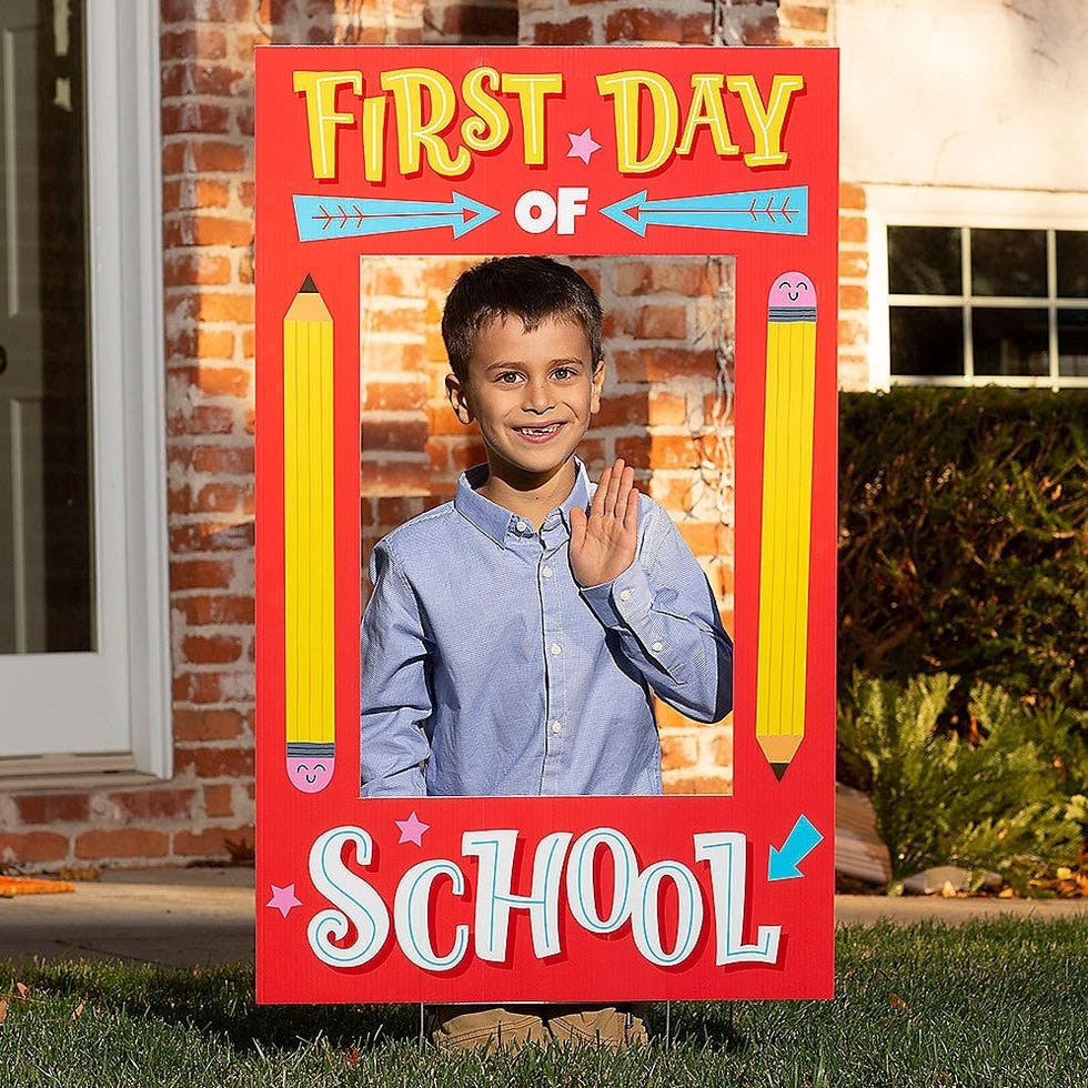 First Day of School Instaframe Cutout Yard Sign First Day of School Instaframe Cutout Yard Sign