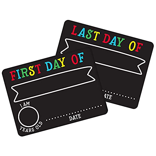First and Last Day Fill-in-the-Blank Photo Sharing Chalkboard Signs First and Last Day Fill-in-the-Blank Photo Sharing Chalkboard Signs