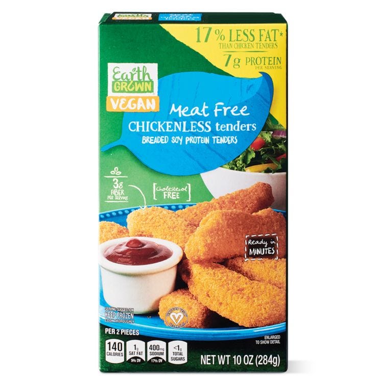 Vegan Meat Free Chickenless Tenders