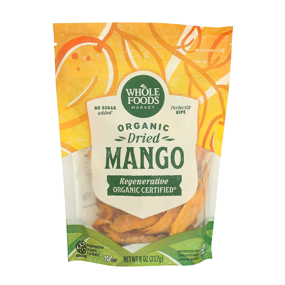 Organic Regenerative Dried Mango