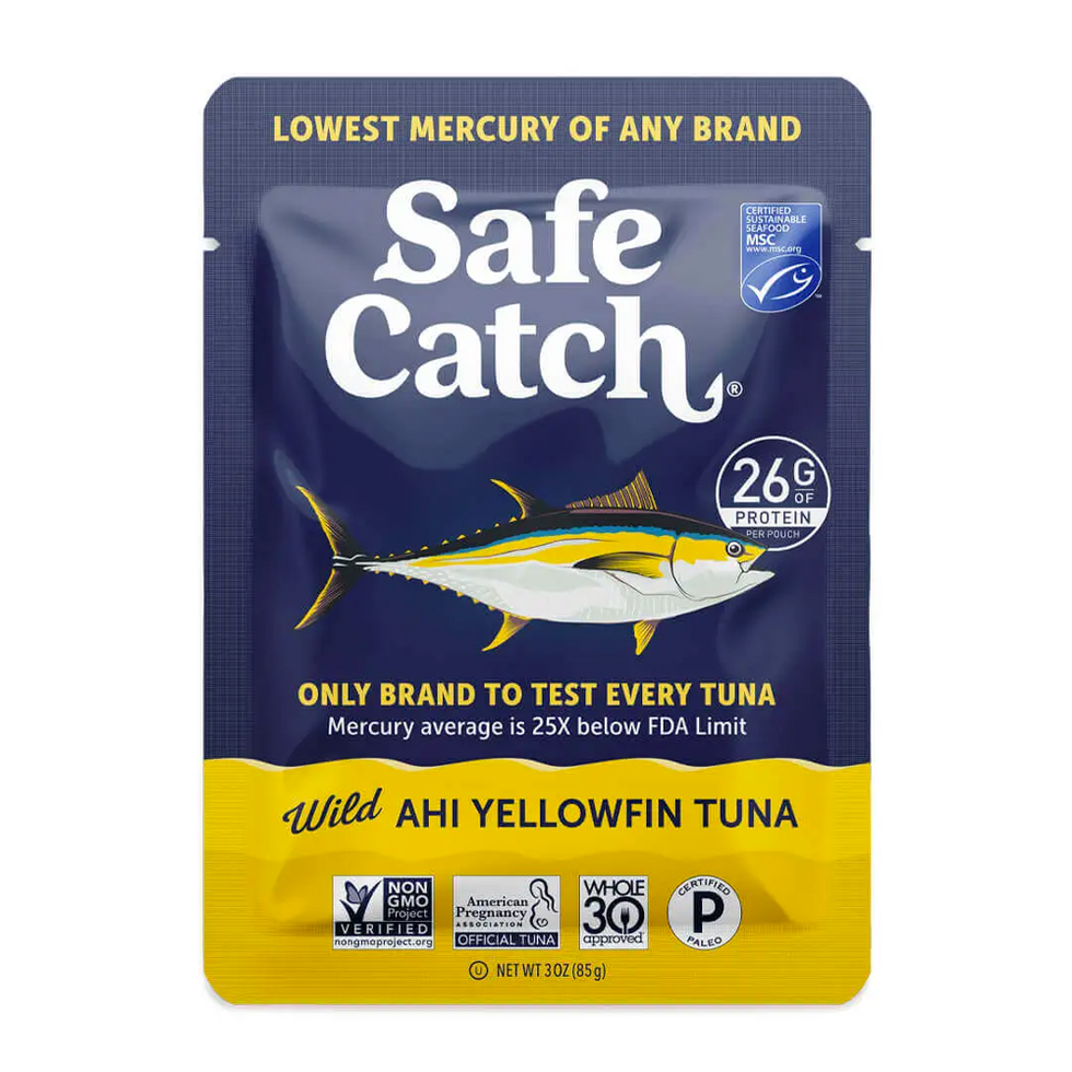 Wild Ahi Yellowfin Tuna Pouch (12 Pack)