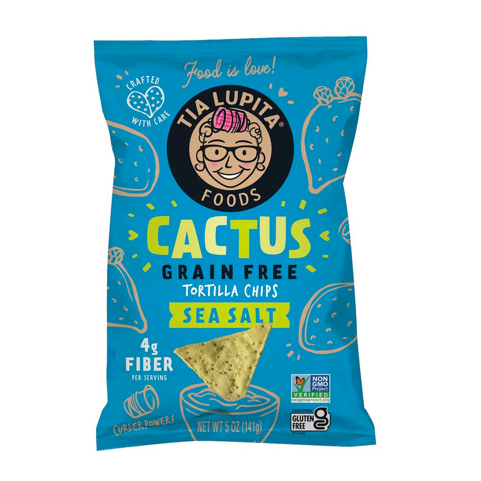 Cactus Grain Free Tortilla Chips - Sea Salt (2 Pack)