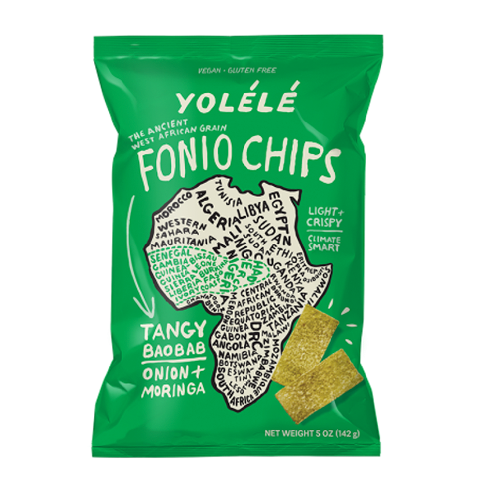 Tangy Baobab Fonio Chips (4 Pack)