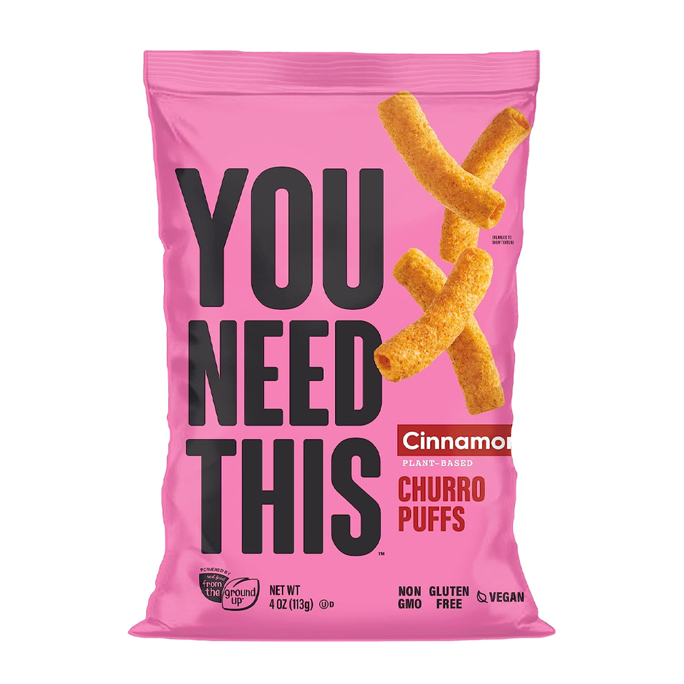Cinnamon Plant-Based Churro Puffs (6 Pack)