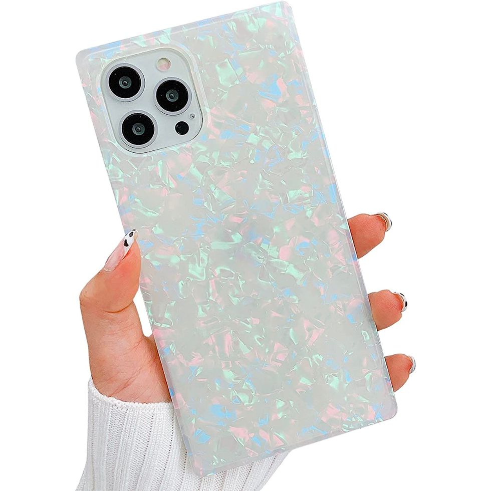 Square Mother-of-Pearl iPhone Case