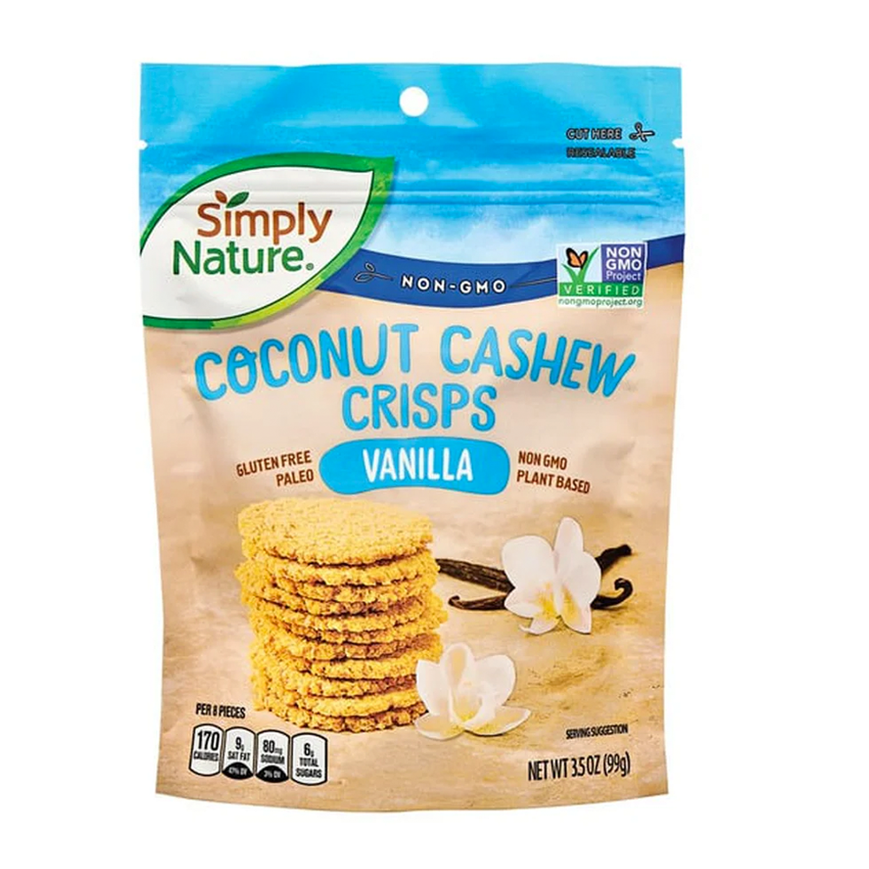 Simply Nature Coconut Cashew Crisps