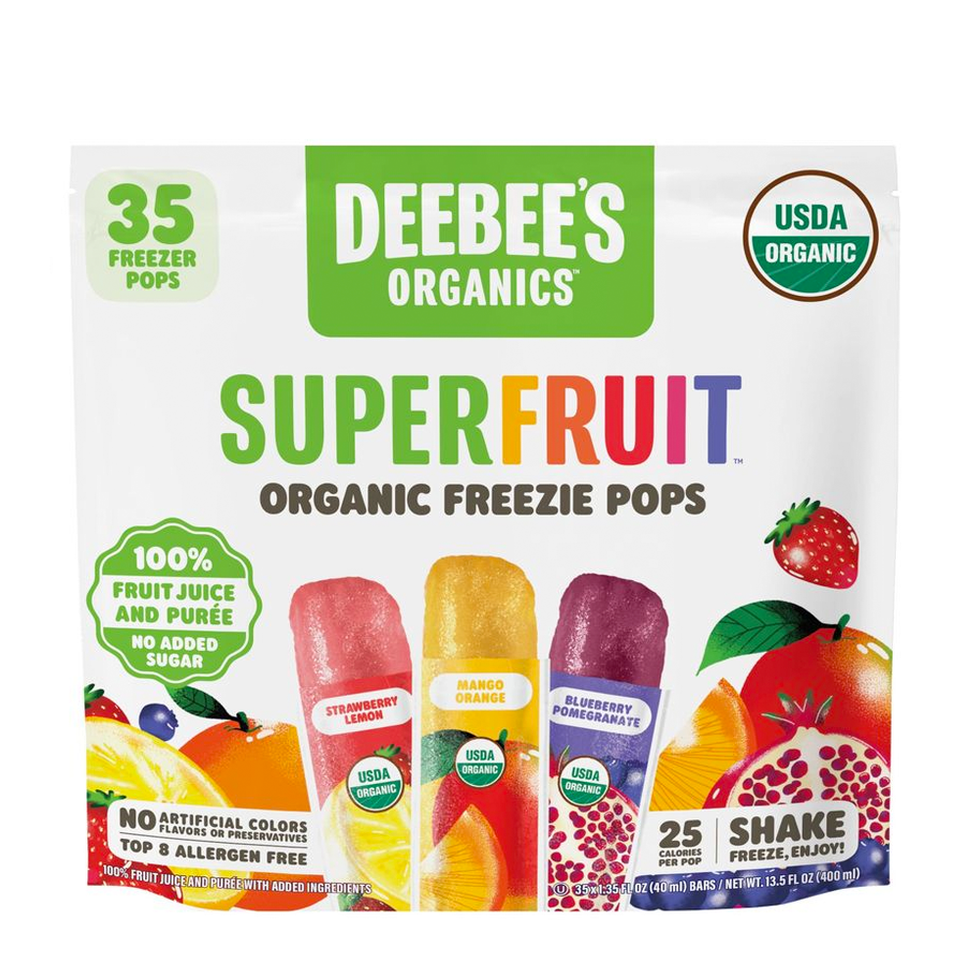 SuperFruit Organic Freezie Pops