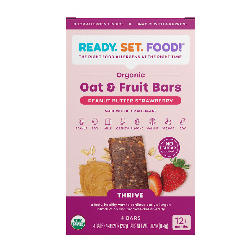 Organic Oat & Fruit Bars, Peanut Butter Strawberry