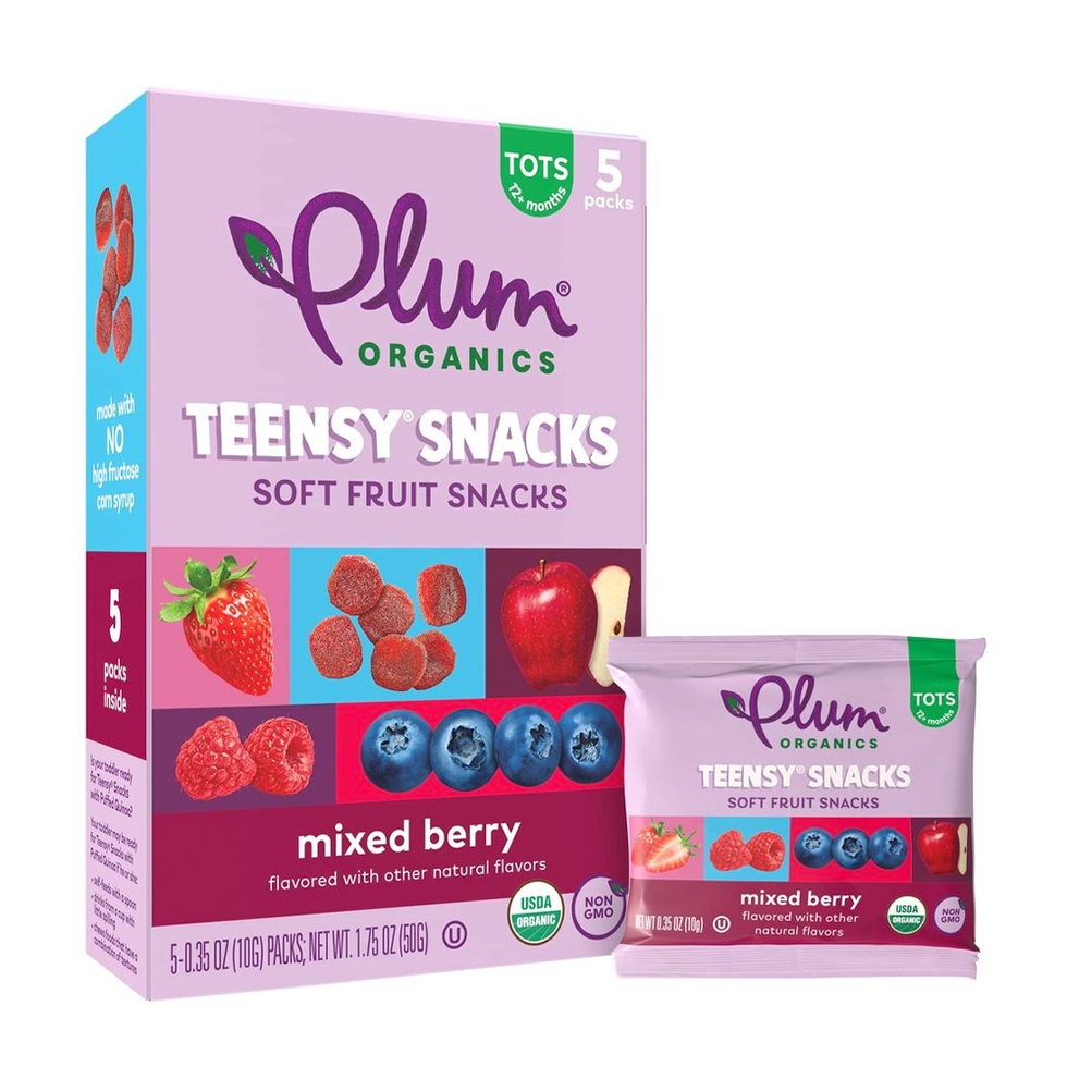 Mixed Berry Teensy Soft Fruit Snacks (5 Packs)