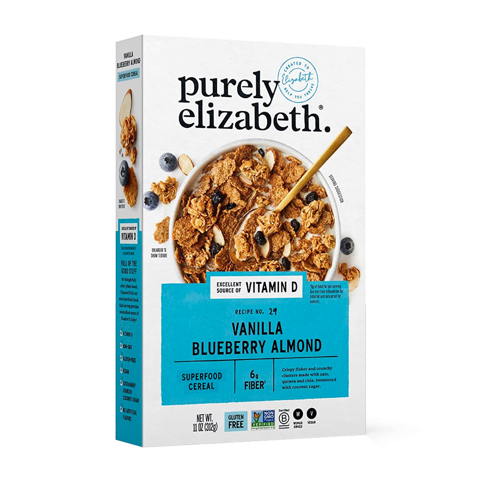 Vanilla Blueberry Almond Superfood Cereal with Vitamin D Vanilla Blueberry Almond Superfood Cereal with Vitamin D