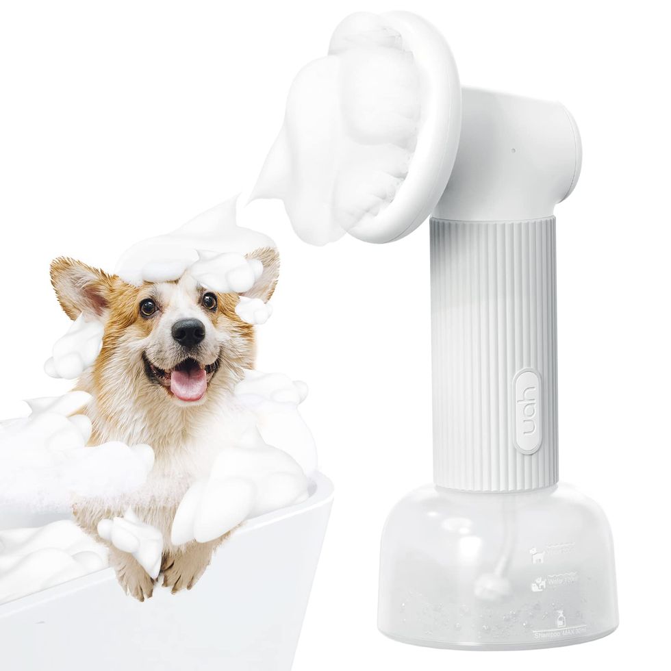 Auto-Foaming Dog Bath Brush