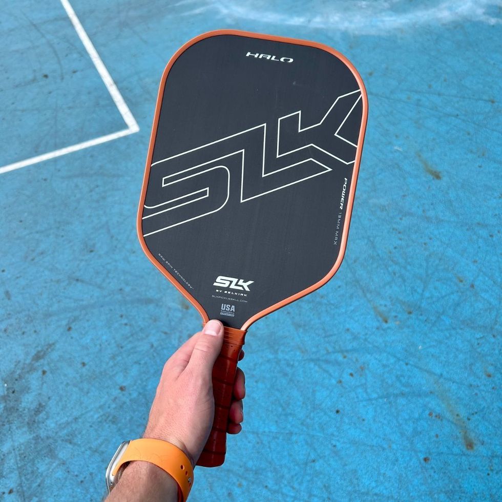 Halo Power XL Pickleball Paddle, Raw Carbon